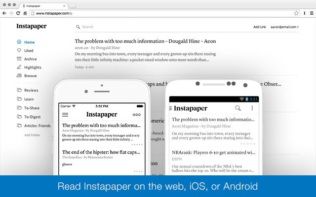 Instapaper - Business Productivity Apps